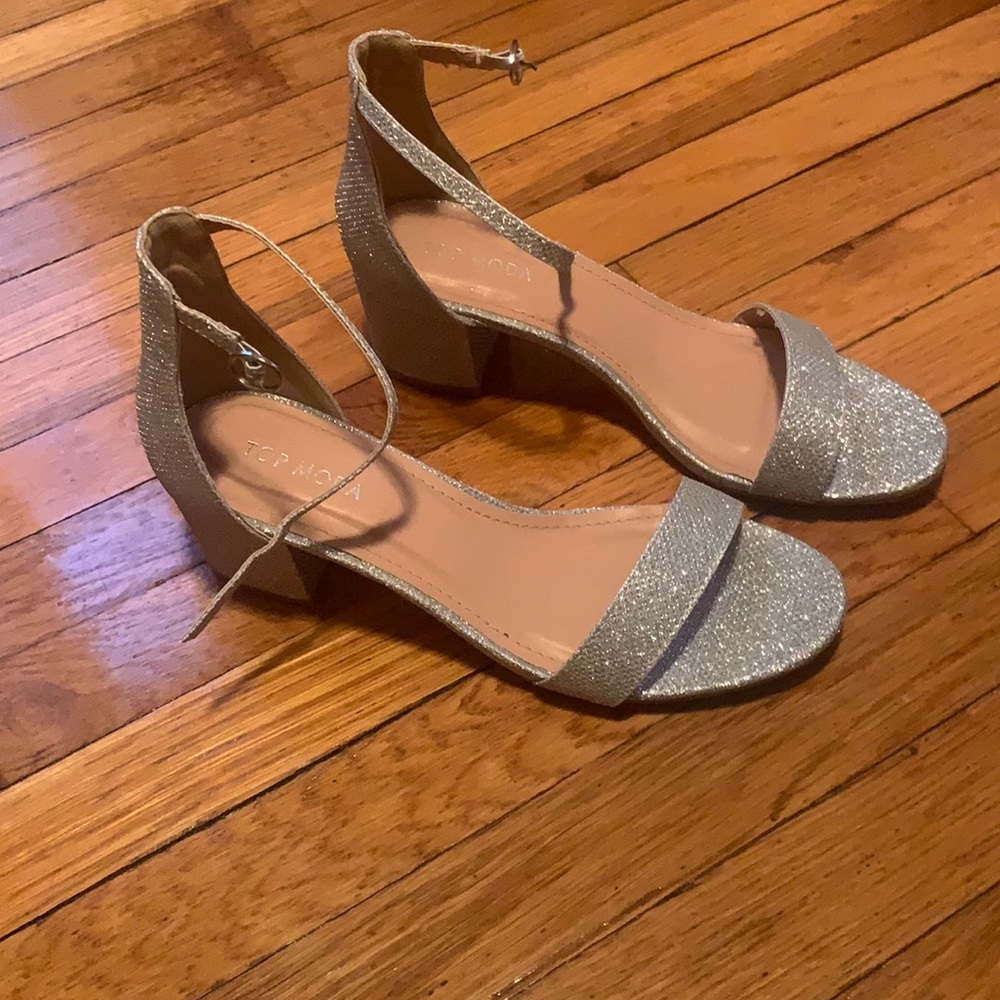 Glittery heels